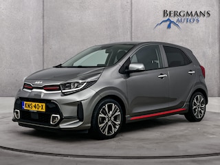 Kia Picanto - 1.0 DPi GT-Line // LEDER // STUUR+STOEL VERWARMING // CAMERA //