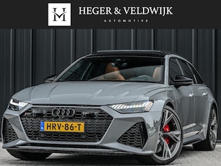 Audi A6 A6 Avant TFSI quattro | Panoramadak | Achterasbesturing | 360 Camera | HUD | B&O | Carbon Inleg | Sportdifferentieel | Stoelverwarming + Ventilatie | Luchtvering | Soft Close | Stuurverwarming |