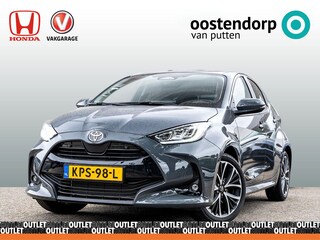 Toyota Yaris Full Hybrid Dynamic Plus Automaat | Nieuw uit doos!! | Storm Grey Metallic | Dodehoeksensoren | Carplay | Stoel- en Stuurverwarming | Adapt.Cruise