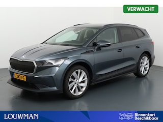 Skoda Enyaq iV 60 First Edition | SOH 92% | Stoelgeheugen | Matrix LED | Stoelverwarming | Parkeersensoren | Onderweg-naar-dealer