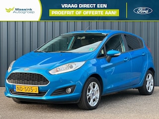 Ford Fiesta 1.0 80PK 5D S/S Style Ultimate I NL Auto 1e Super Summer Deals  I Parkeersensoren V+A I Lichtmetaal 15"I Navigatie I Airco I Cruise Control I