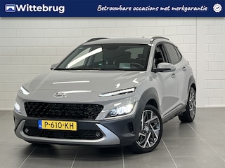 Hyundai Kona 1.6 GDI HEV Premium LED | LEDER | NAVIGATIE | KEYLESS | ZEER COMPLETE SUV!
