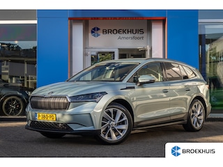 Skoda Enyaq iV 60 First Edition Trekhaak | Cruise adaptief | Memory | Matrix LED | Stuur+stoel verwarming | Keyless | Dodehoek detectie | Camera | Apple Carplay/Android Auto | Achteruitrijcamera | Apple Carplay/Android Auto|telefoonintegratie premium | Cruise control adaptief met Stop&Go en stuurhulp