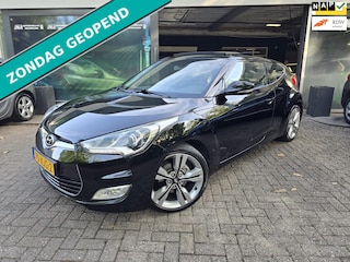 Hyundai Veloster 1.6 GDI i-Catcher | 2E EIGENAAR |3/6 OF 12MND GARANTIE | PANO DAK | NAVI | ANDROID | LEDER |