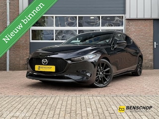 Mazda 3 2.0 e-SkyActiv-X M Hybrid 180 Luxury Leer Bose Navi Carplay 360 Camera 18 inch LED ACC