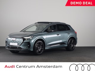 Audi Q4 S edition quattro performance 82 kWh 340pk | Panoramadak | 1 inch Lichtmetalen velgen | Akoestisch glas | Head up Display | Elek.verst.best.stoel geheugen | Lederen bekleding