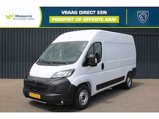 Peugeot Boxer 2.2 HDi 140PK L2H2 3,5T I Zwaar | Trekhaak 3.000KG Trekgewicht I Pack Techno I Verzwaarde vering I Navigatie | BPM vrij voor Ondernemers
