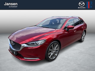 Mazda 6 Sportbreak 2.5 SkyActiv-G 194 Luxury , Automaat, Trekhaak, Schuifdak, Leder, Adap.Cruise, 360 Camera, Bose, HUD, Navi, Stoelventilatie/Verwarming