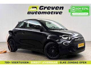 Fiat 500 Action 24 kWh | Snelladen | SOH 92% | Virtual | Airco | Carplay | Stoelverw. | NAP