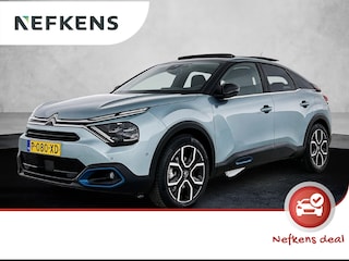 Citroën C4 Shine 50 kWh | ACCU 94% | Adaptieve Cruise Control | Keyless | Stoel/Stuurverwarming | Panoramadak | Camera | LMV 18'' | Dodehoek detectie | Apple Carplay/Android Auto