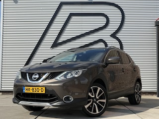 Nissan Qashqai 1.2 Tekna 2e Eigenaar|Navi|Clima|Cruise|360 Camera|Pano|PDC V+A|Dealer Onderhouden|Stoelverwarming|Leder|Elek Ramen|LM Velgen|N.A.P.|Nieuwe APK bij aflevering