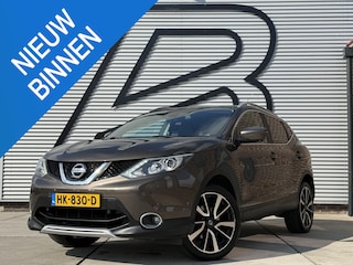 Nissan Qashqai 1.2 Tekna 2e Eigenaar|Navi|Clima|Cruise|360 Camera|Pano|PDC V+A|Dealer Onderhouden|Stoelverwarming|Leder|Elek Ramen|LM Velgen|N.A.P.|Nieuwe APK bij aflevering