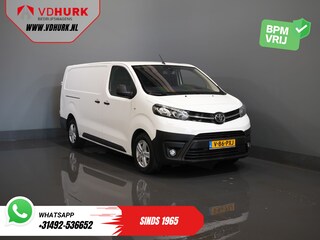 Toyota Proace 2.0 125 pk L3 Adapt.Cruise/ 2x Schuifdeur/ Head-Up/ Standkachel/ Stoelverw./ PDC/ LMV/ Trekhaak/ Airco