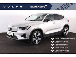 Volvo C40 Recharge Ultimate - Panoramadak - IntelliSafe Assist & Surround - 360º Camera - Harman/Kardon audio - Verwarmde voorstoelen, stuur & achterbank - Getint glas - Parkeersensoren voor & achter - Elektr. bedienb. voorstoelen met geheugen links - Draadloze tel. lader - Warmtepomp - Inklapbare trekhaak - 20' LMV