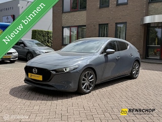 Mazda 3 2.0 e-SkyActiv-G M Hybrid 122 Luxury Leer Bose Navi Carplay 360 Camera 18 inch LED ACC