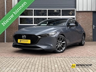 Mazda 3 2.0 e-SkyActiv-G M Hybrid 122 Luxury Leer Bose Navi Carplay 360 Camera 18 inch LED ACC