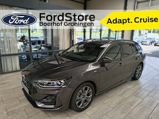 Ford Focus Wagon EcoBoost Hybrid 155 pk ST-Line | Winterpack | AGR | Adapt. cruise | El. a. klep | Matrix LED | Groot scherm | 4 seiz. banden