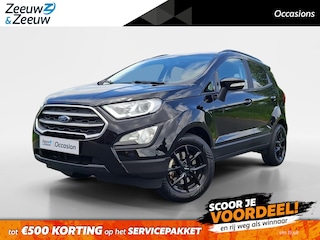 Ford Ecosport 1.0 EcoBoost Trend Ultimate | NL Auto | Privacy Glass | Navigatie | Zwarte Lichtmetalen velgen | Parkeersensoren | Cruise Control