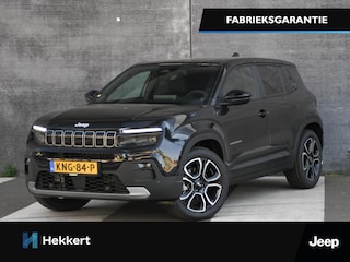 Jeep Avenger Summit 1.2 e-Hybrid 110pk Automaat STOELVERWARMING | ELEK. ACHTERKLEP | ADAP. CRUISE | CAMERA | DAB | USB