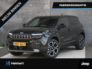 Jeep Avenger Summit 1.2 e-Hybrid 110pk Automaat STOELVERWARMING | ELEK. ACHTERKLEP | ADAP. CRUISE | CAMERA | DAB | USB