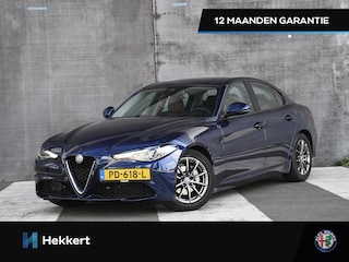 Alfa Romeo Giulia Super 2.0 Turbo 200pk Automaat CAMERA | DAB | DODE HOEK | 17''LM | HALF COGNAC LEDER | NAVI