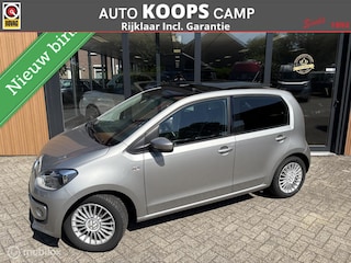 Volkswagen Up 1.0 high up! BlueMotion | Schuif/kantel dak | Fender Audio | Volledig onderhouden | All seasons | Scherm | DEALER-STAAT