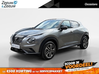 Nissan Juke 1.6 Hybrid N-Connecta | Achteruitijcamera | Parkeersensoren voor- en achter | Climate control | Navi | Apple/Android Carplay | Keyless entry/start | Digital dashboard | LMV