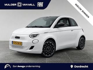 Fiat 500 La Prima 42 kWh | NAVI | CARPLAY | STOELVERW. | LEDER | PANODAK |
