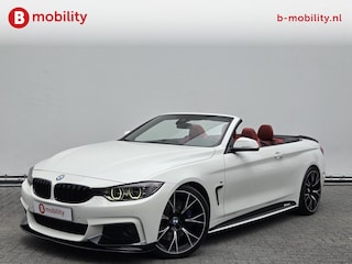 BMW 4-serie Cabrio 428i High Executive M-Sport M-Performance Head-Up Hifi Elek.Stoelen | Achteruitrijcamera | Leer | Adaptieve LED Koplampen | Sportstoelen