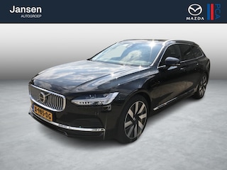 Volvo V90 2.0 T8 Plug-in hybrid AWD Plus Bright , Automaat, Trekhaak, Schuif-/Kanteldak, Harman Kardon, Adap.Cruise, 360 Camera, Stoel/Stuurverwarming, Apple Carplay, Clima, 19 Inch LMV, PDC, LKA