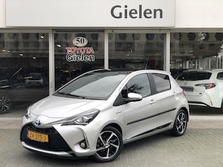 Toyota Yaris 1.5 Hybrid Executive | Trekhaak, Navigatie, Panoramadak, Leer/Alcantara, Armsteun, 16inch, Keyless, Meest Luxe!