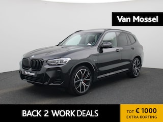 BMW X3 xDrive30e High Executive | M-Sport Plus | Panoramadak | Apple Carplay / Android Auto | 360 Camera | Virtual Cockpit | Heads-Up Display | Memory Seats | Stoelverwarming | Elektrische Achterklep | Akoestiek Glas | HiFi System | Sfeerverlichting | Climate Control | 21" Lichtmetalen Velgen |