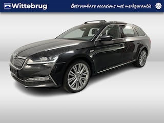 Skoda Superb Combi 1.4 TSI iV Laurin & Klement / AUTOMAAT/ PANO/ TREKHAAK/ LEER/ STANDKACHEL/ DCC/ ACC/ PARK.SENSOR.V+A/ CAMERA/ STANDKACHEL/ STUUR+STOELVERWARM./ MEMORY SEAT/ SMARTLINK/ CANTON AUDIO/ ELEK.ACHTERKLEP/ DIGITAL DASH/ 19'' L