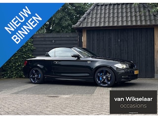 BMW 1-serie Cabrio 120i 2008 LEDER/CARPLAY/CRUISE/STLVRWRMNG