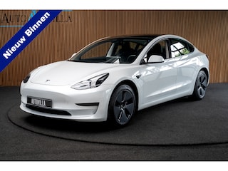 Tesla Model 3 RWD SOH: 95,5% Panodak Leer 360° ACC Climate Stuur- & Stoelverwarming voor & achter LM velgen PDC Elektr. achterklep Elektr. verst. stuurwiel Elektr. verstelb. stoelen Metallic lak 1e Eigenaar BTW auto