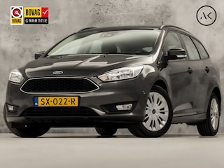 Ford Focus Wagon 1.0 Luxury Sport (APPLE CARPLAY, GROOT NAVI, CLIMATE, STUUR/STOELVERWARMING, SPORTSTOELEN, PARKEERSENSOREN, CRUISE, NIEUWSTAAT)