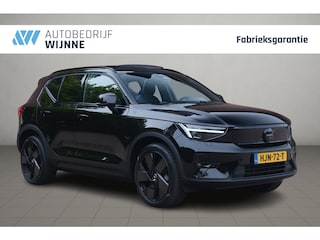 Volvo EX40 Extended Range 82 kWh Ultra Black Edition | Navi | App Connect | Climate | Adaptive Cruise | 360° Camera | Panoramadak | Stoelverwarming