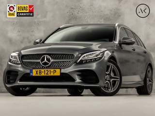 Mercedes-Benz C-klasse 180 AMG Sport 156Pk Automaat (FACELIFT, VIRTUAL COCKPIT, APPLE CARPLAY, GROOT NAVI, 360 CAMERA, GETINT GLAS, SPORTSTOELEN, STOELVERWARMING, ACHTERKLEP ELEKTRISCH, NIEUWSTAAT)