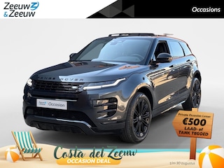 Land Rover Range Rover Evoque 1.5 P270e PHEV AWD SE Dynamic Edition | Black Pack | Keramische coating | Panoramadak | Meridian audio-installatie | Elektrisch verstelbare stoelen incl. geheugenfunctie | 3D camera | Apple/Android Carplay | Elektrisch verstelbare achterklep | Stoelverwarming