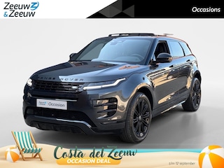 Land Rover Range Rover Evoque 1.5 P270e PHEV AWD SE Dynamic Edition | Black Pack | Keramische coating | Panoramadak | Meridian audio-installatie | Elektrisch verstelbare stoelen incl. geheugenfunctie | 3D camera | Apple/Android Carplay | Elektrisch verstelbare achterklep | Stoelverwarming
