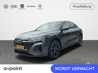 Audi Q8 e-tron 50 quattro S Edition 95 kWh 340pk | Panoramadak | Lederen bekleding | Luchtvering |  Elektrisch verstelbare voorstoelen met geheugen |