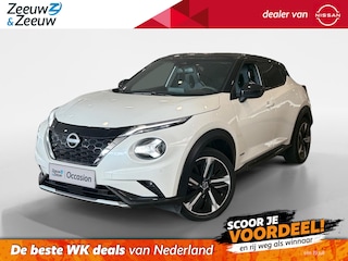 Nissan Juke 1.6 Hybrid N-Design *Automaat*Navi+360Camera*Climate*Adaptive Cruise*Bose Sounds*Sportieve auto!