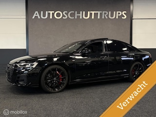 Audi A8 60 TFSI S-LINE V8 460 PK VERWACHT / ACHTERASSTURING / BLACK OPTIC+ / BOWERS & WILKINS / 21" / UNIEK IN NL! / STOELVERW. / STOELKOELING /