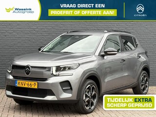 Citroën C3 1.2 Hybrid 110pk Max | Cruise Control | Lane Assist | Navigatie | Apple Carplay | Parkeercamera Achter | Parkeersensoren Achter | DAB |