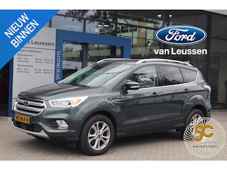 Ford Kuga 1.5 TITANIUM 150PK LEDER PANODAK CAMERA SONY-AUDIO TREKHAAK APPLE/ANDROID WINTERPACK 2000KG TREKGEWICHT