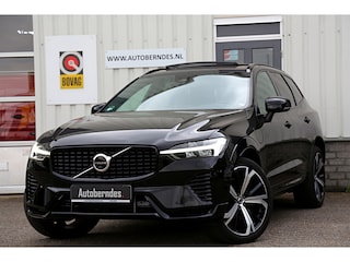 Volvo XC60 2.0 T6 Plug-in hybrid Long Range AWD Plus Dark*Perfect Volvo Onderh.*Pano/Elek. Trekhaak/R-Design Stoelen/Stoelverw.V+A/Stuurverw./ACC/Pilot ass./360 Camera/Memorie/BLIS/Parkeersens.V+A/21 inch LM*