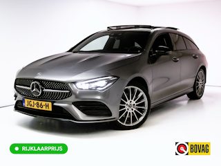 Mercedes-Benz CLA Shooting Brake 250 e AMG Line Night Pack 218 PK | Panoramadak | 19 inch | Stoelverwarming | Navigatie | Sfeerverlichting Camera, Car-play, Afn. trekhaak, Multibeam led
