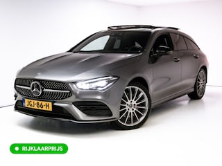 Mercedes-Benz CLA Shooting Brake 250 e AMG Line Night Pack 218 PK | Panoramadak | 19 inch | Stoelverwarming | Navigatie | Sfeerverlichting Camera, Car-play, Afn. trekhaak, Multibeam led