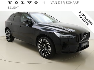 Volvo XC60 T6 350pk AWD Ultra Dark / Luchtvering / Bowers en Wilkins audio / Navy Herringbone bekleding / HUD / Panorama dak /