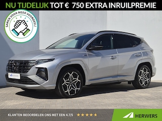 Hyundai Tucson 1.6 T-GDI PHEV Premium 4WD / Trekhaak afneembaar 1350 KG / Fabrieksgarantie t/m 22-06-2027 / Stoel/Stuurverwarming / 360 Camera / Elektrische achterklep / Memory Seat / Krell Audio /